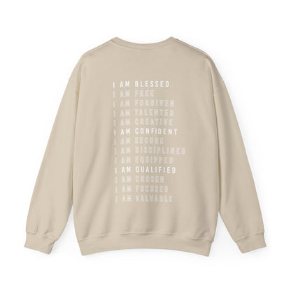 I AM BLESSED NEUTRAL COLOR CREWNECKS