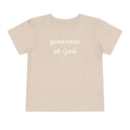 GOODNESS OF GOD TODDLER TEE