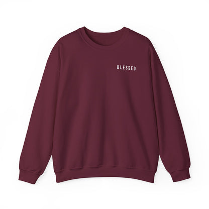 I AM BLESSED NEUTRAL COLOR CREWNECKS