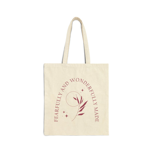 FEARFULLY AND WONDERFULLY MADE TOTE