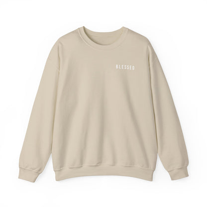 I AM BLESSED NEUTRAL COLOR CREWNECKS