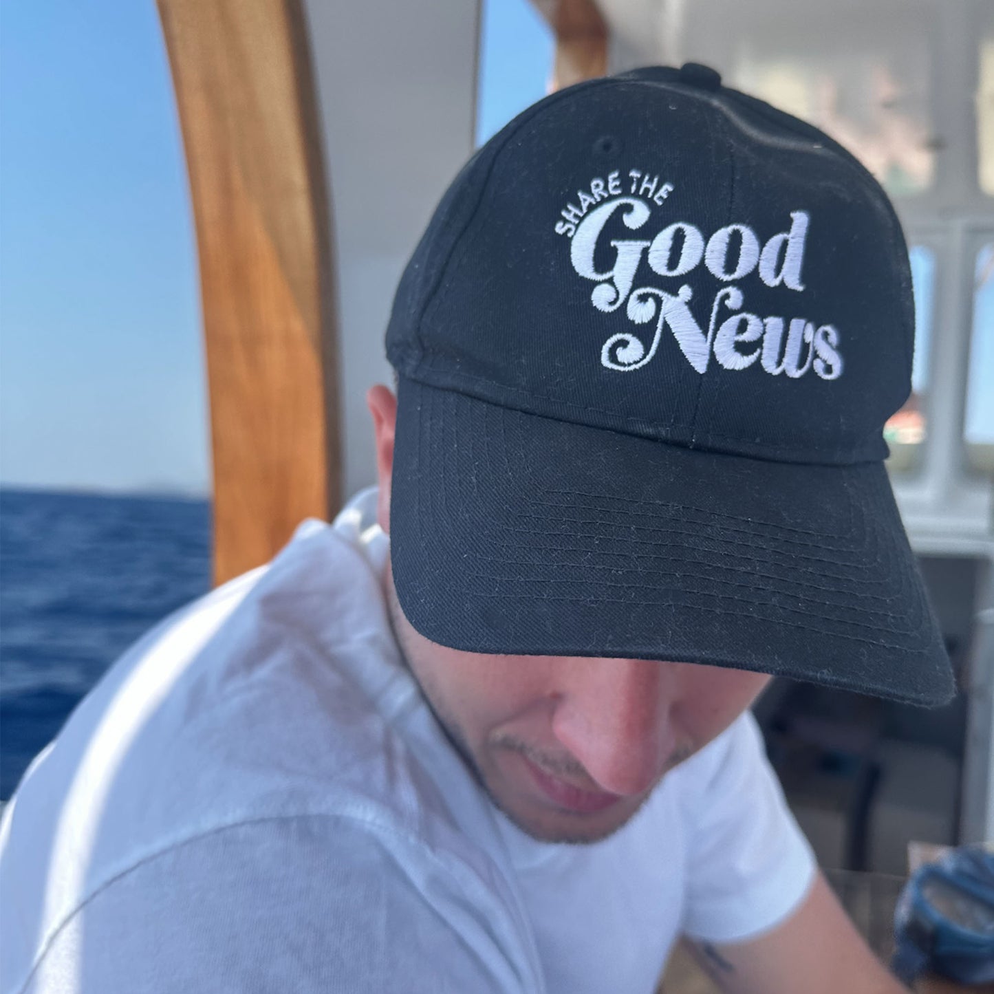 SHARE THE GOOD NEWS HAT