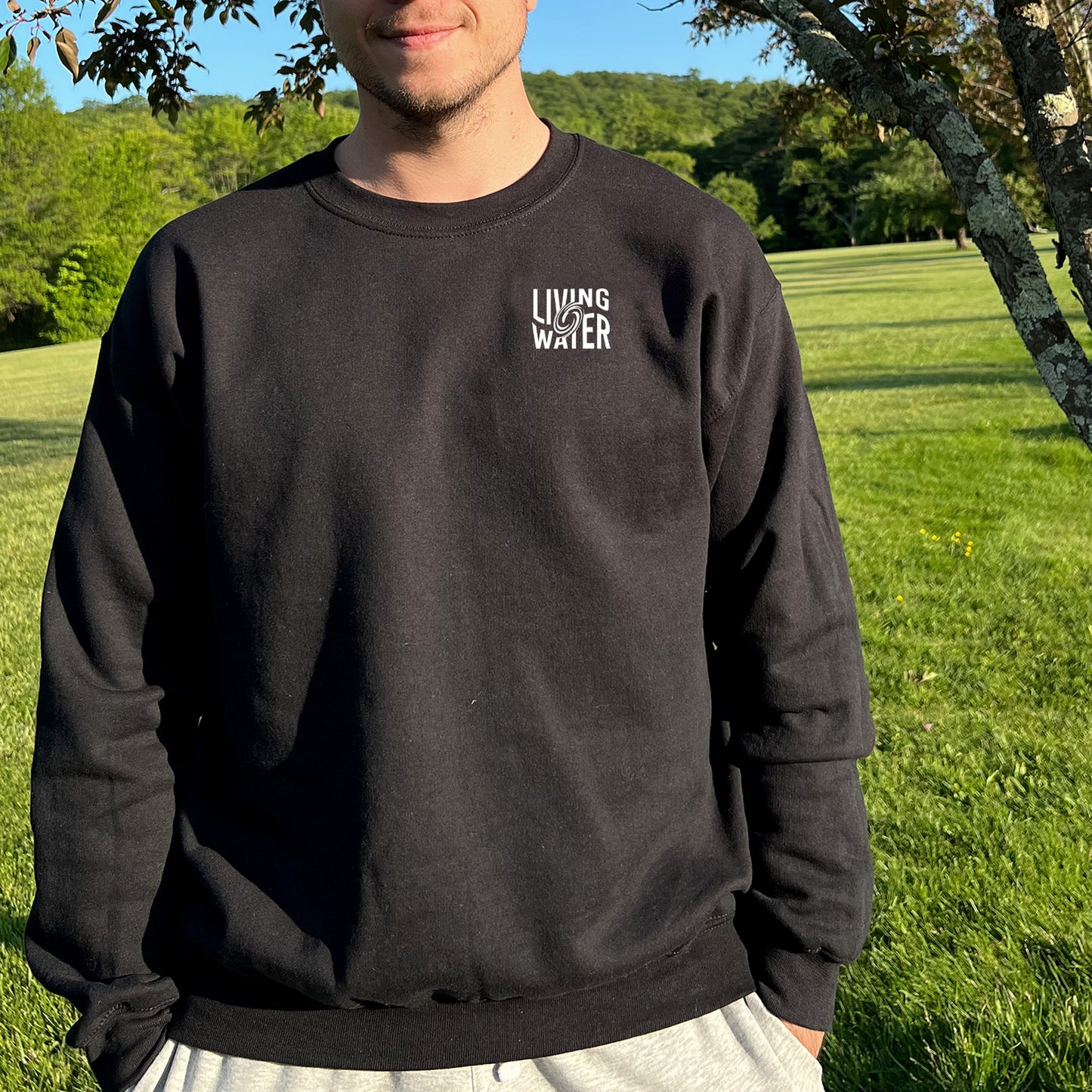 LIVING WATER CREWNECK